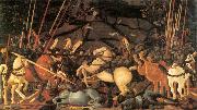 UCCELLO, Paolo Bernardino della Ciarda Thrown Off His Horse wt oil on canvas